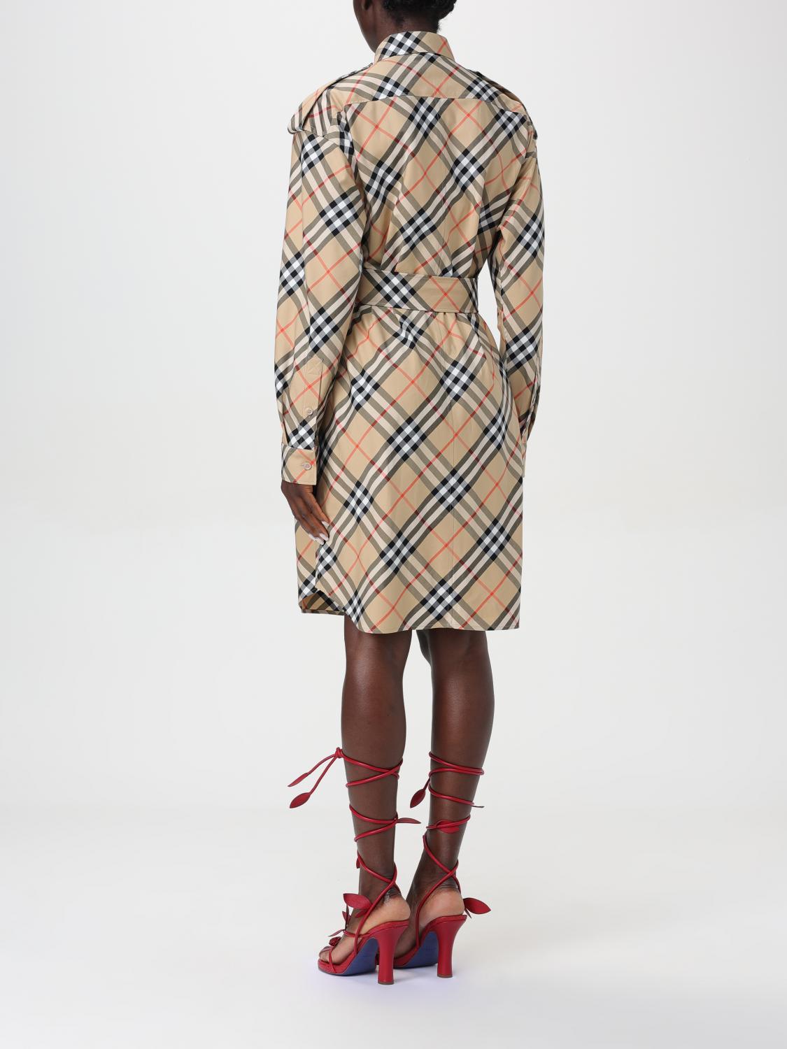 Burberry Dress Woman Sand