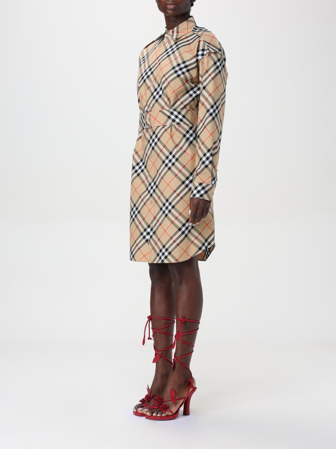 Burberry Dress Woman Sand
