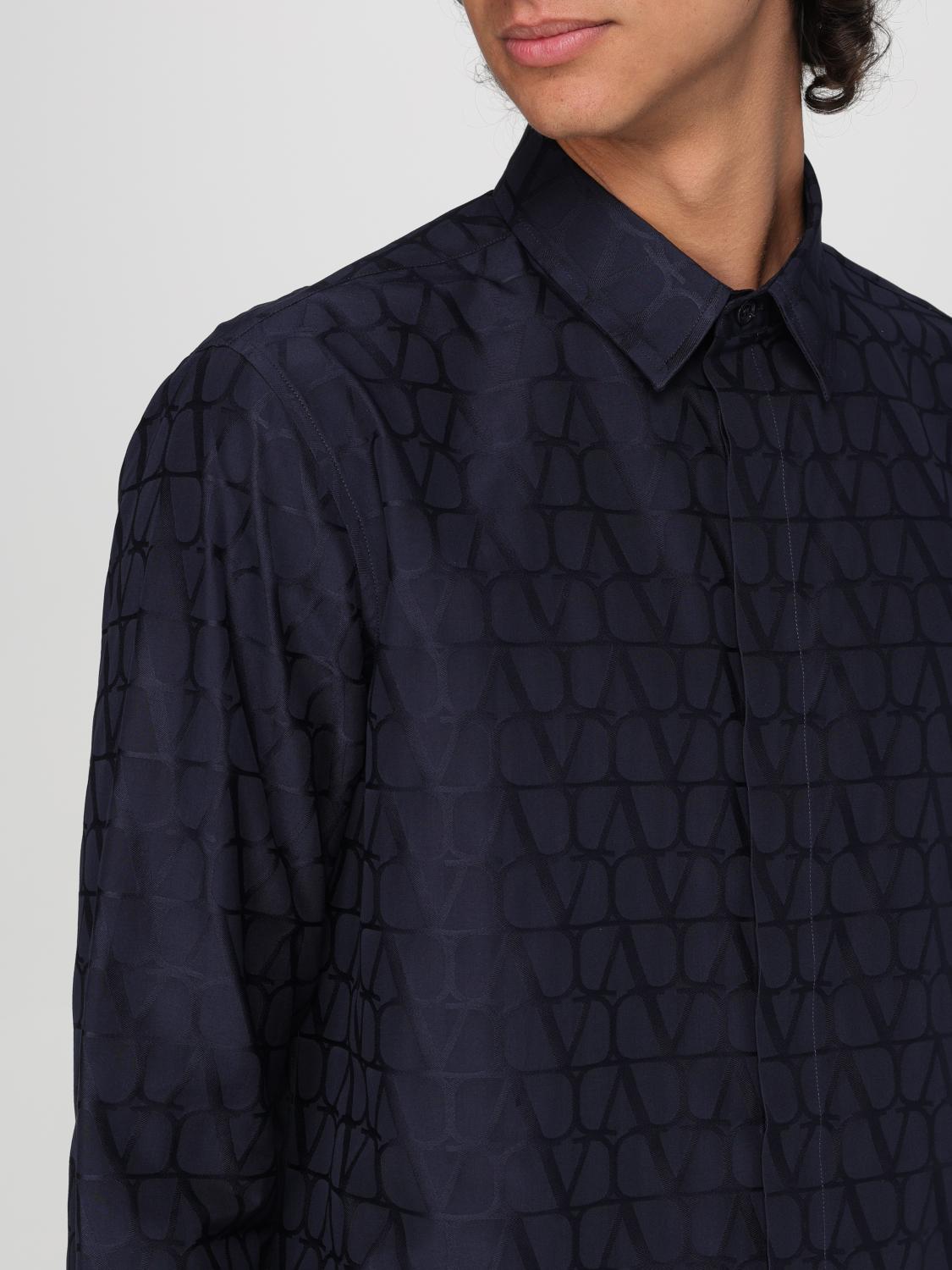 Valentino Shirt Men Blue