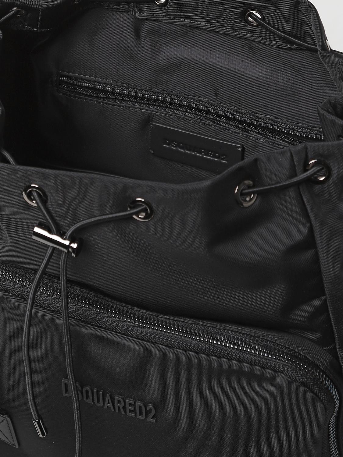 Dsquared2 Backpack Men Black