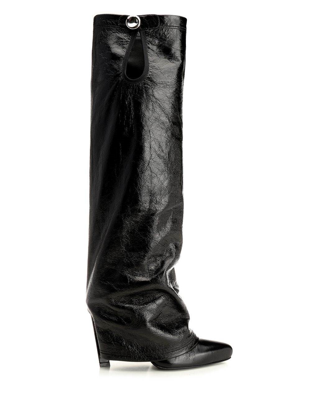 The Attico Black 'Leon' Boot
