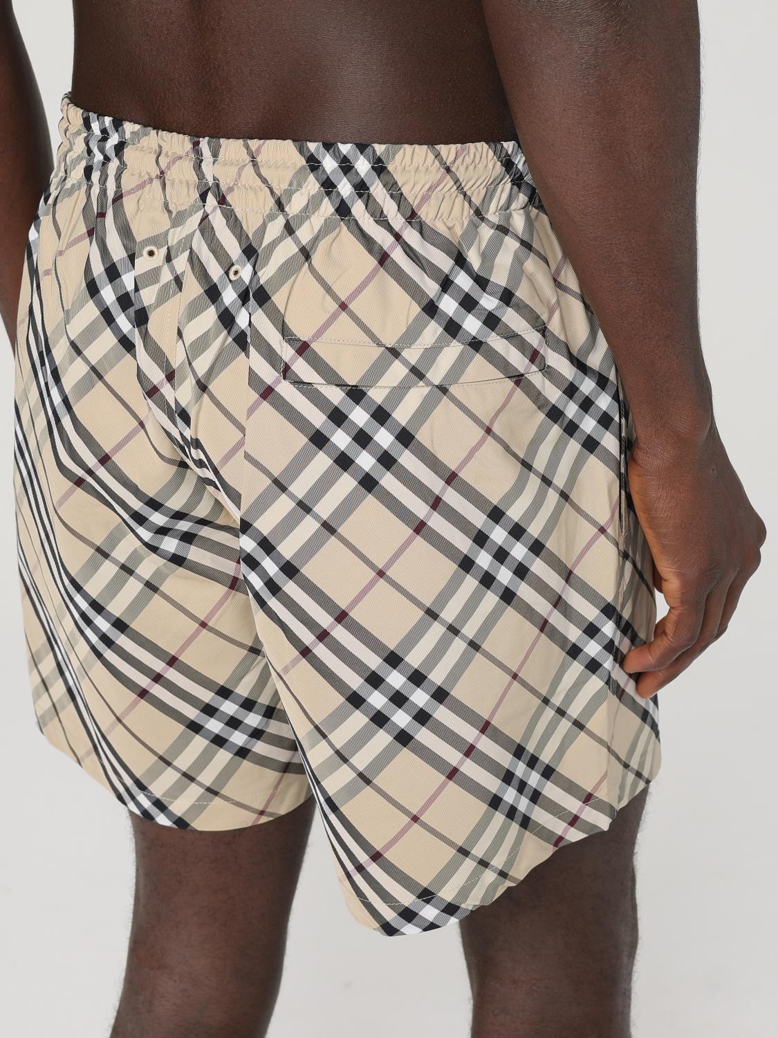 Burberry Swimsuit Men Cream