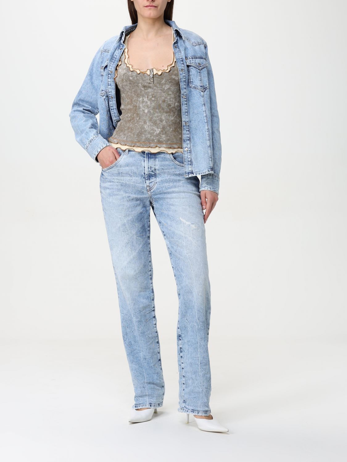 Diesel Shirt Woman Denim