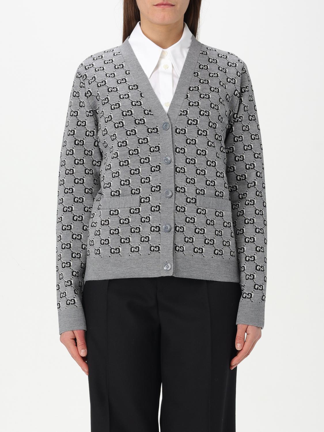 Gucci Cardigan Woman Grey
