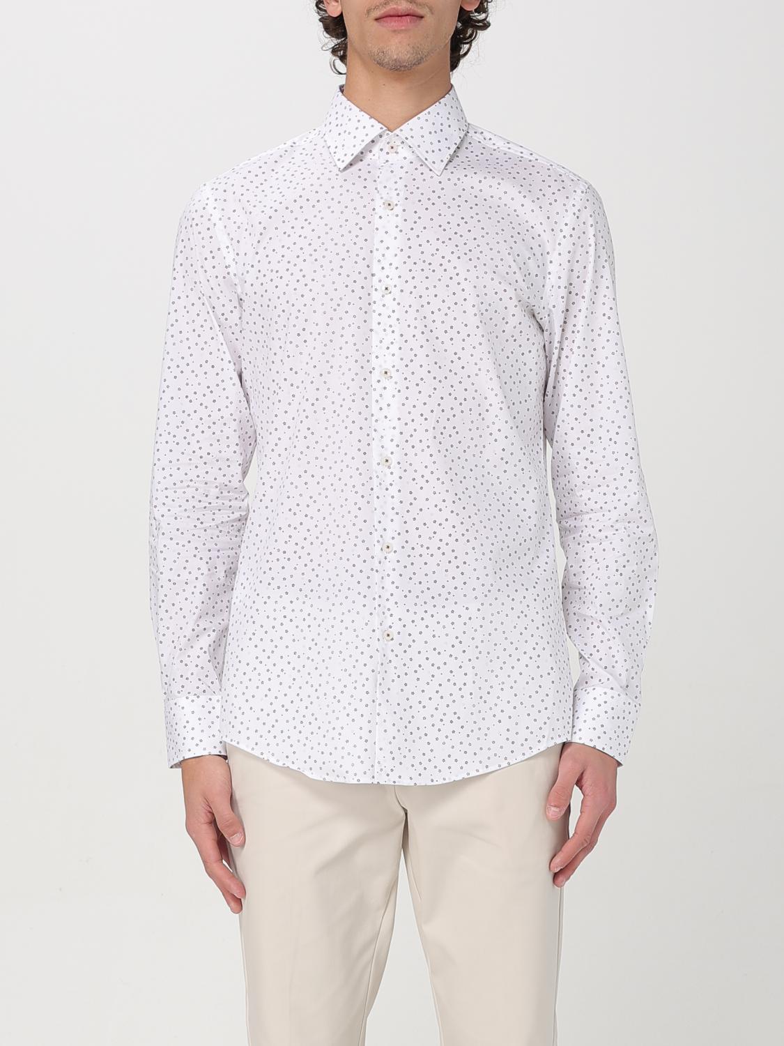 Boss Shirt Men Blue