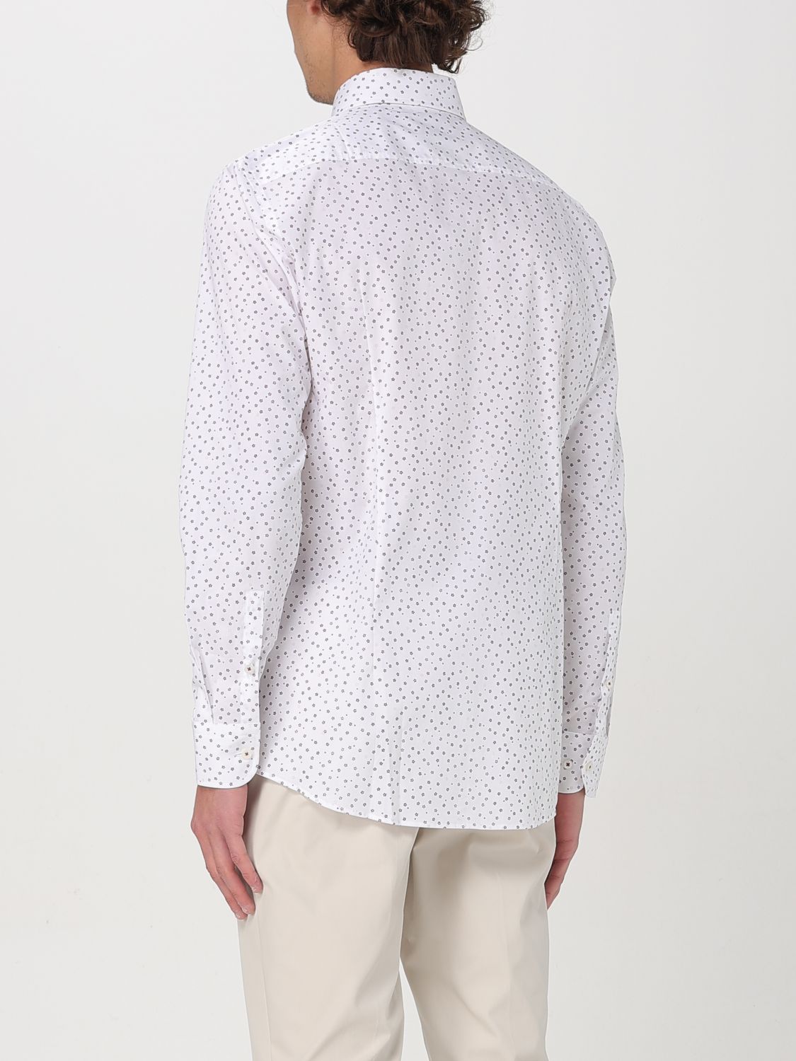 Boss Shirt Men Burgundy