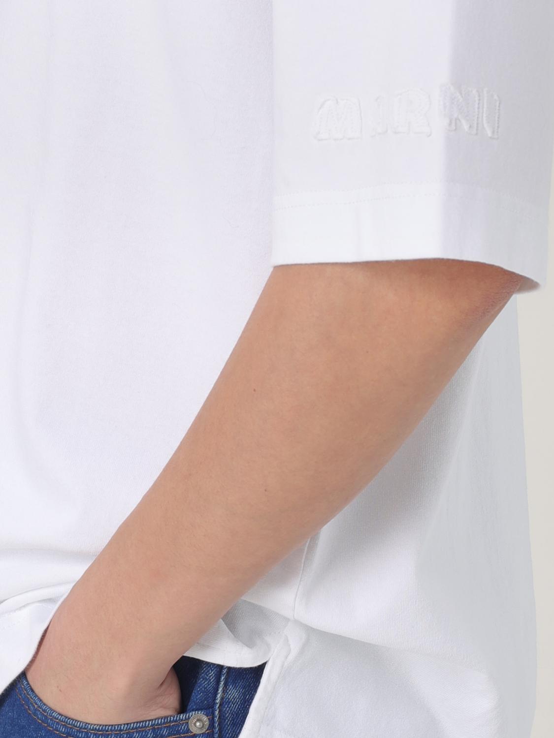 Marni Polo Shirt Men White