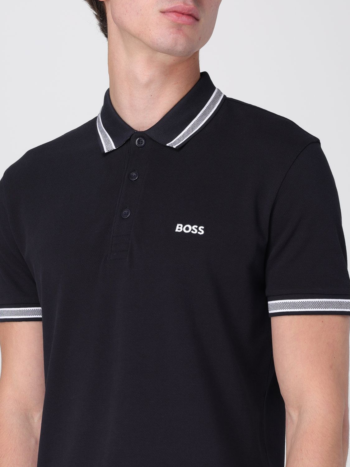 Boss Polo Shirt Men Beige