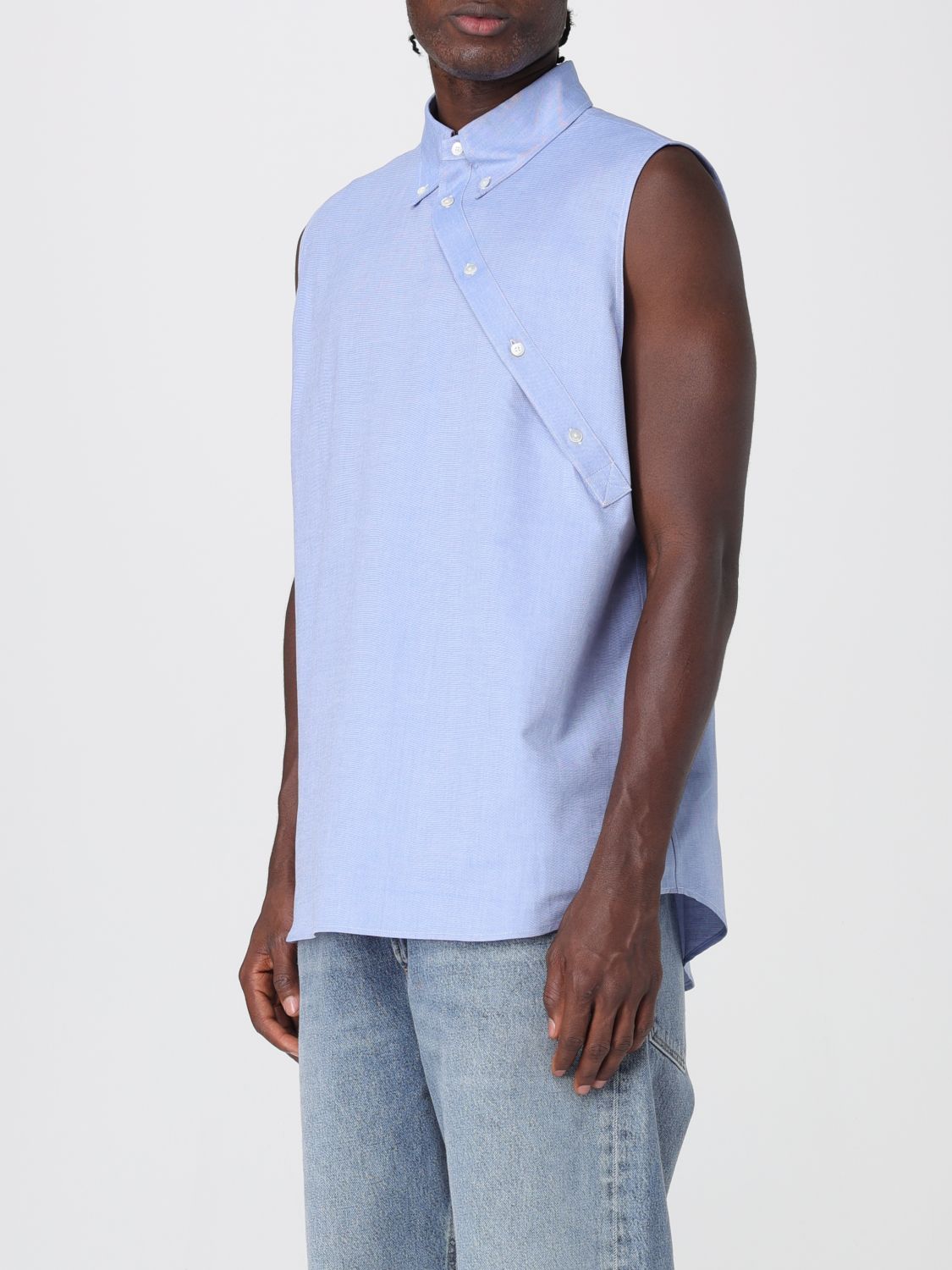 Fendi Shirt Men Blue
