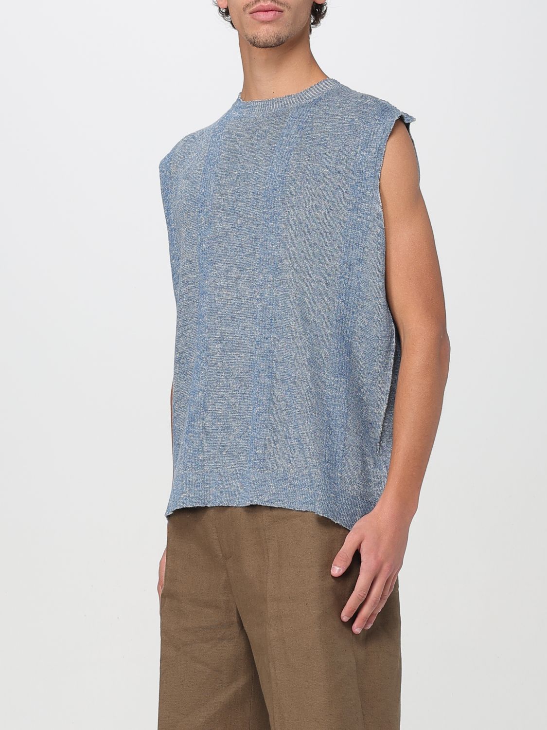 Maison Margiela Suit Vest Men Blue