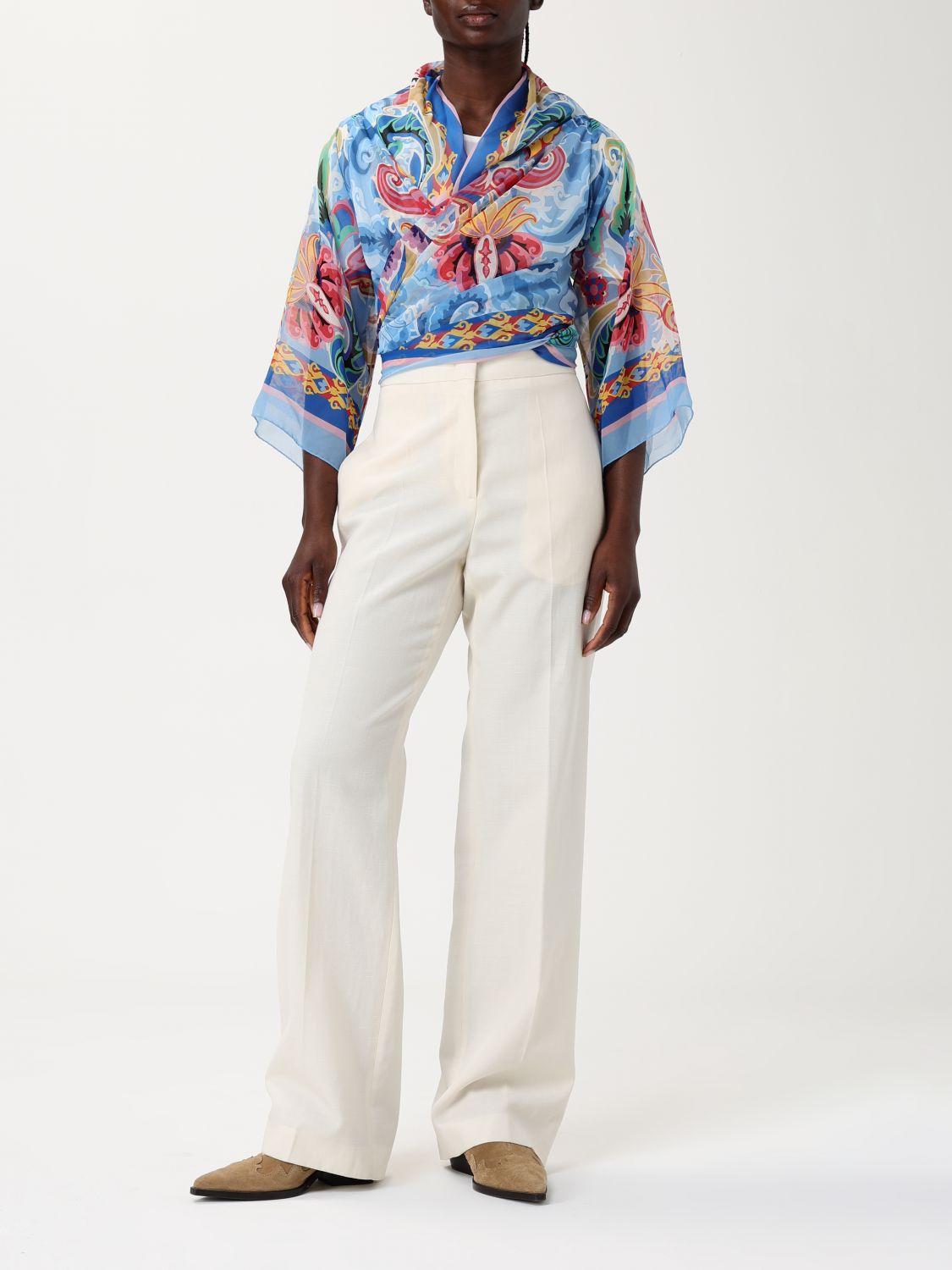 Etro Cape Woman Multicolor