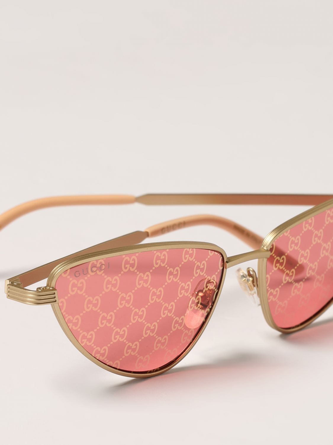 Gucci Sunglasses Woman Gold