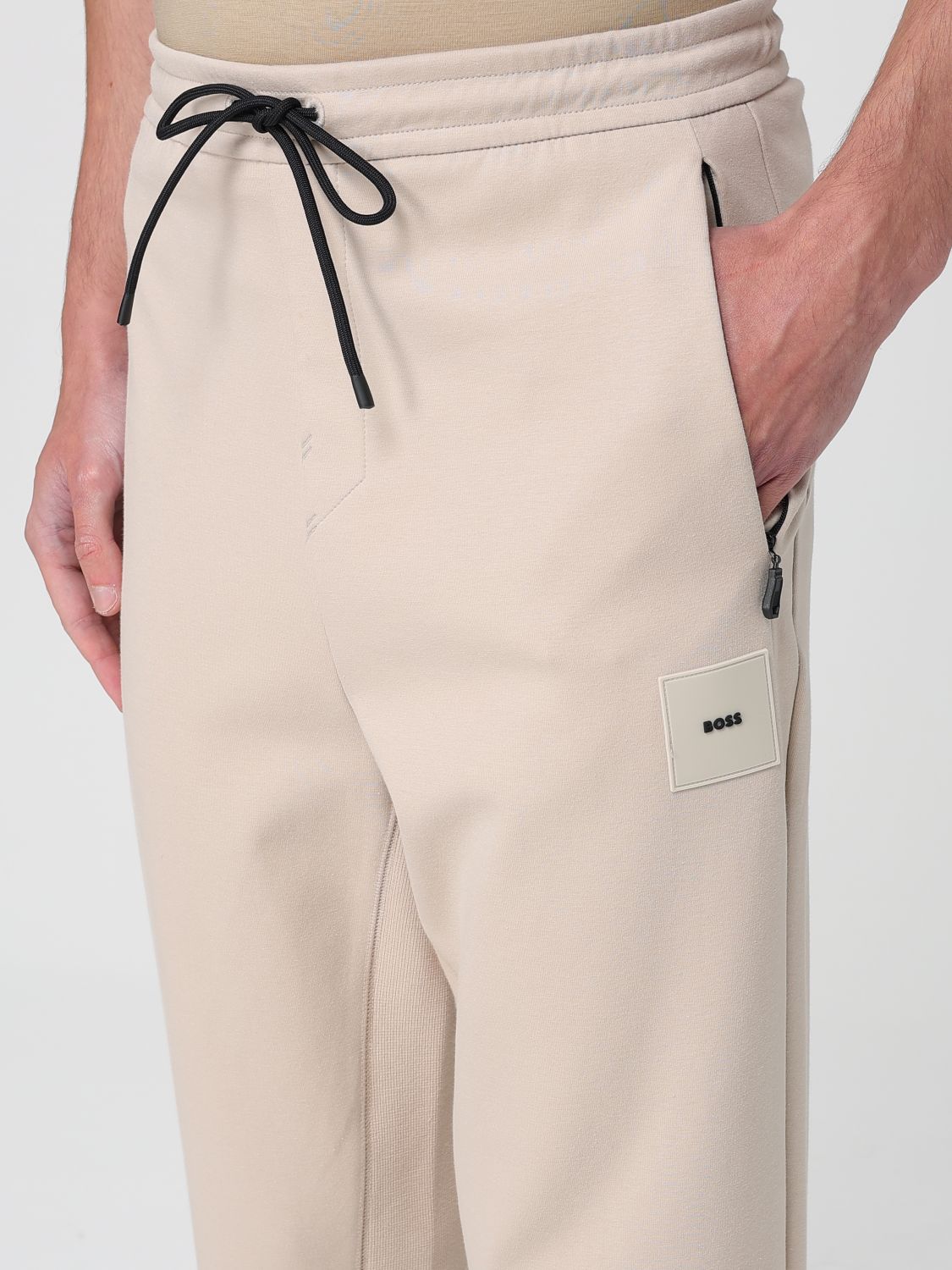 Boss Pants Men Beige
