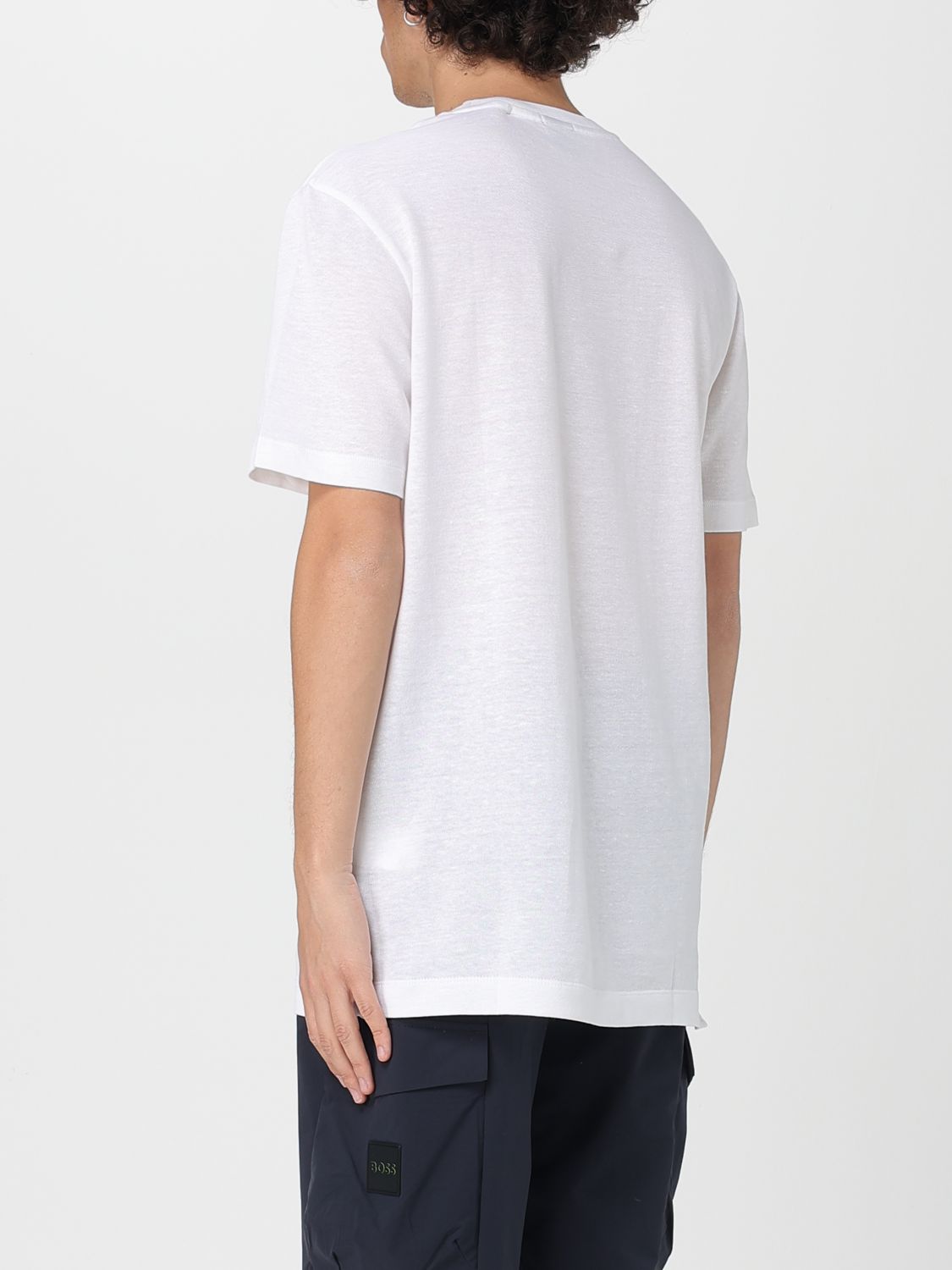 Boss T Shirt Men Beige