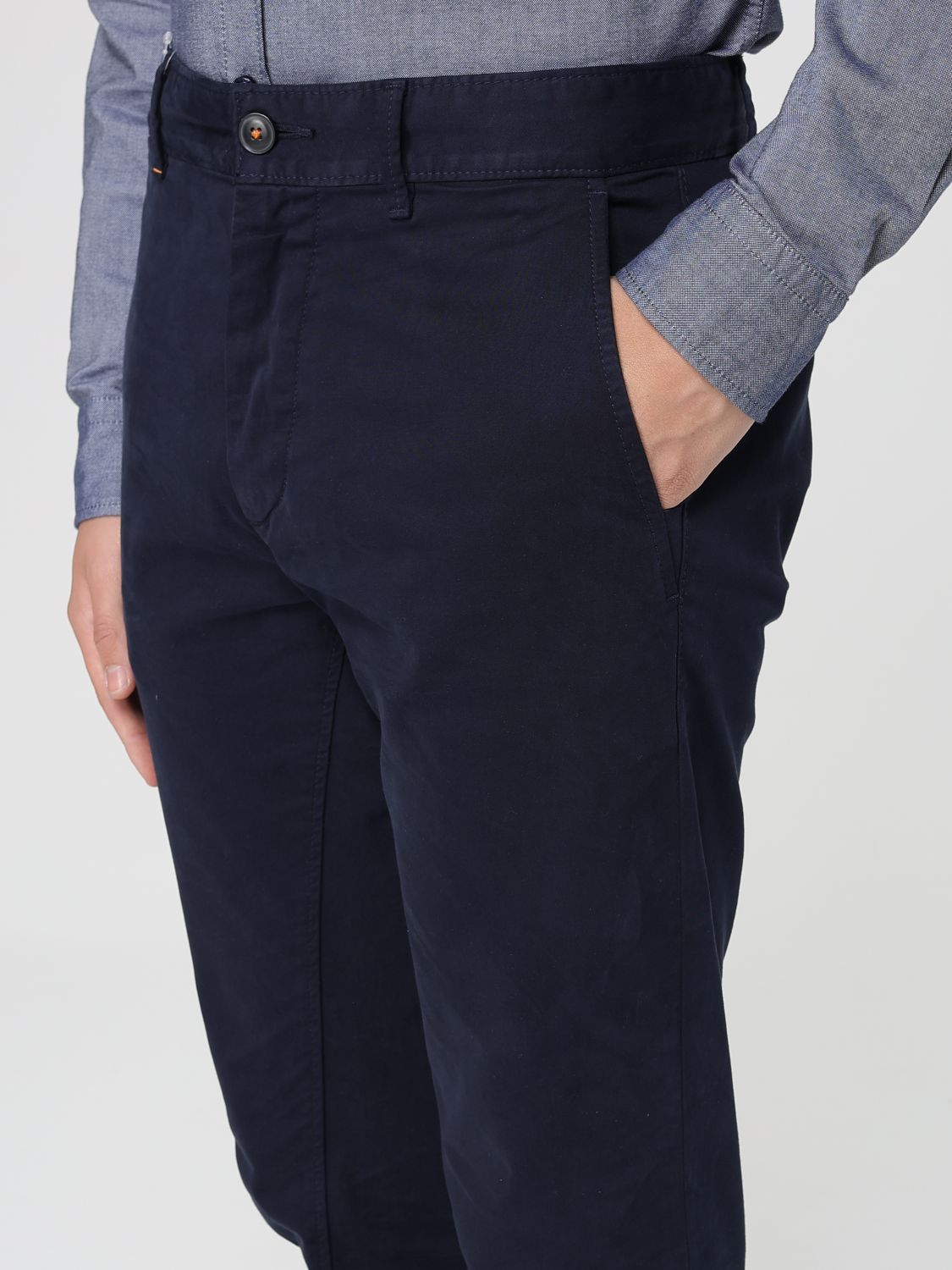 Boss Pants Men Blue