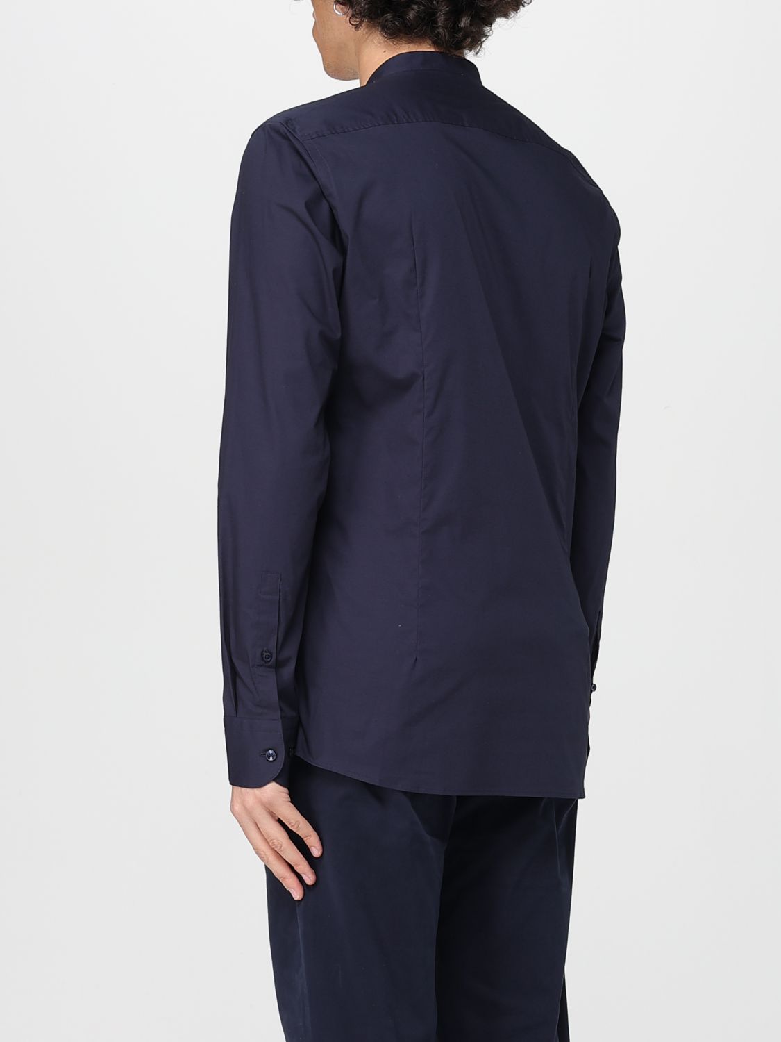 Boss Shirt Men Blue
