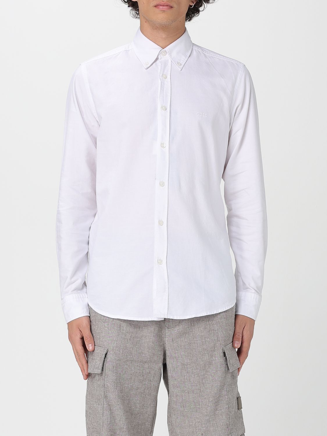 Boss Shirt Men Blue