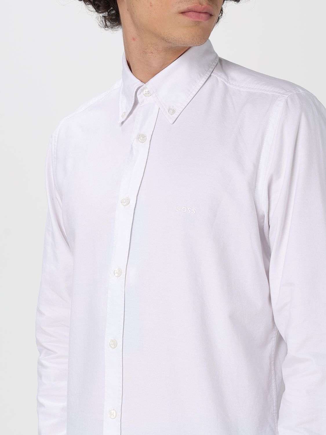 Boss Shirt Men Blue