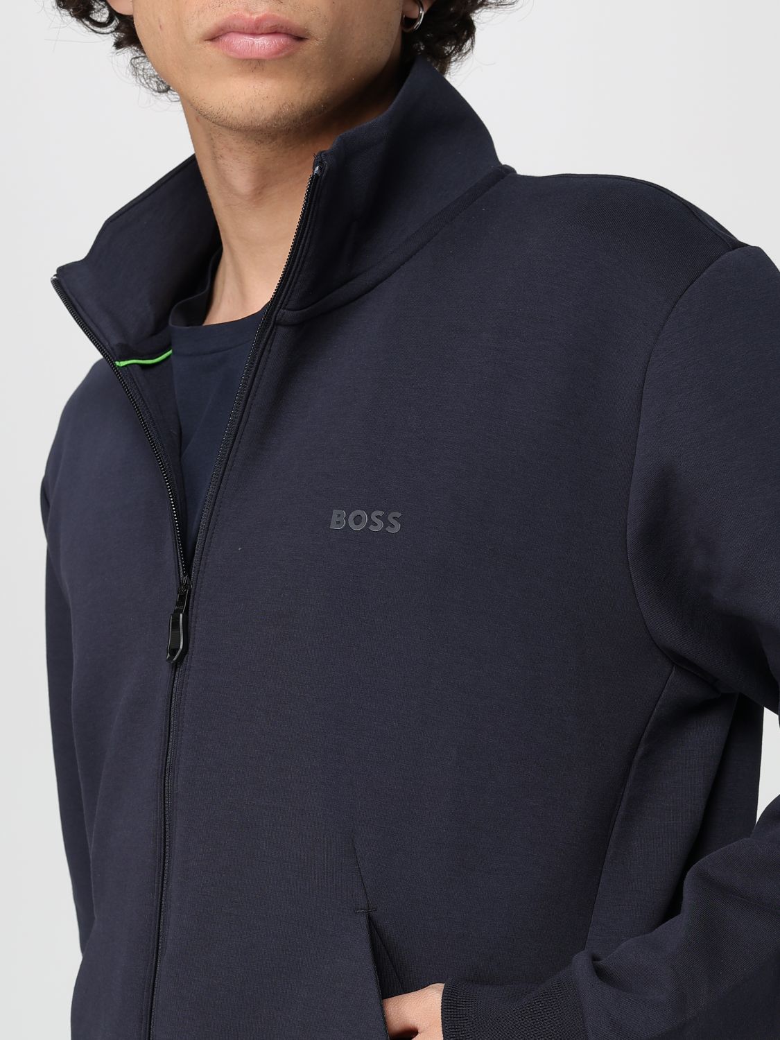 Boss Sweatshirt Men Blue