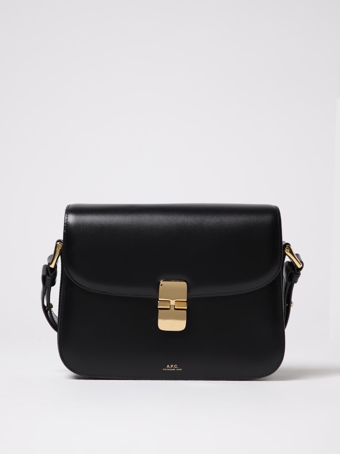 A.P.C. Crossbody Bags Woman Black