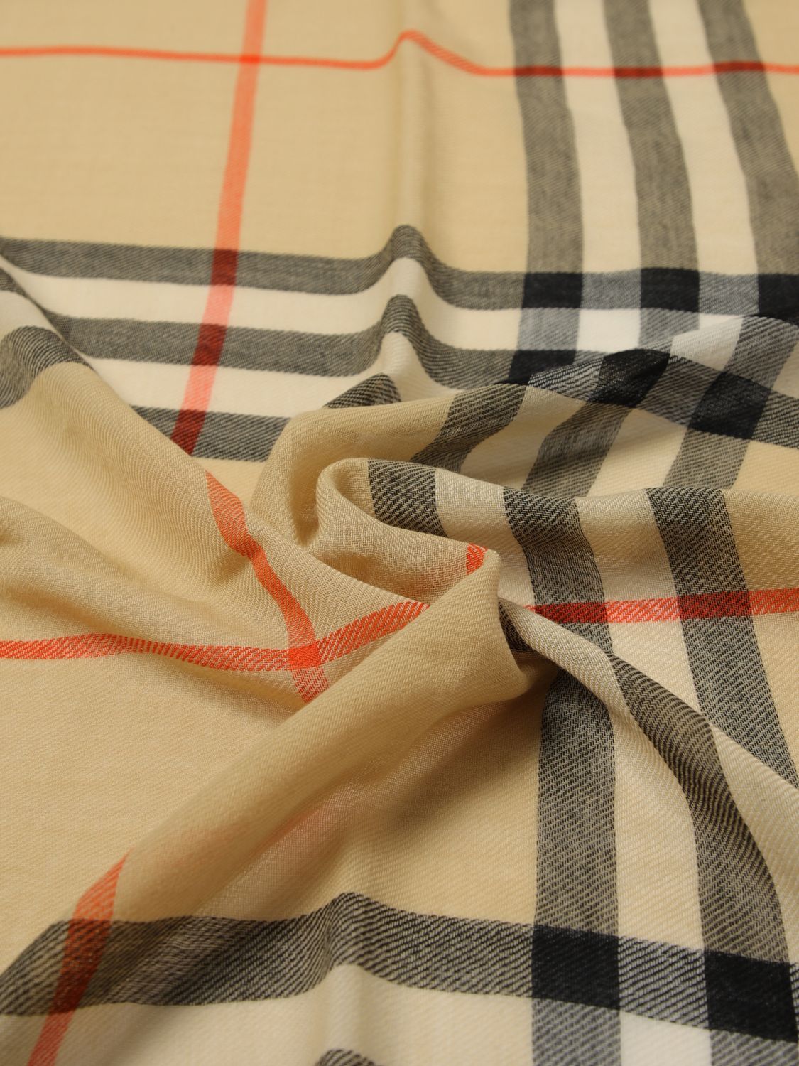 Burberry Scarf Men Beige