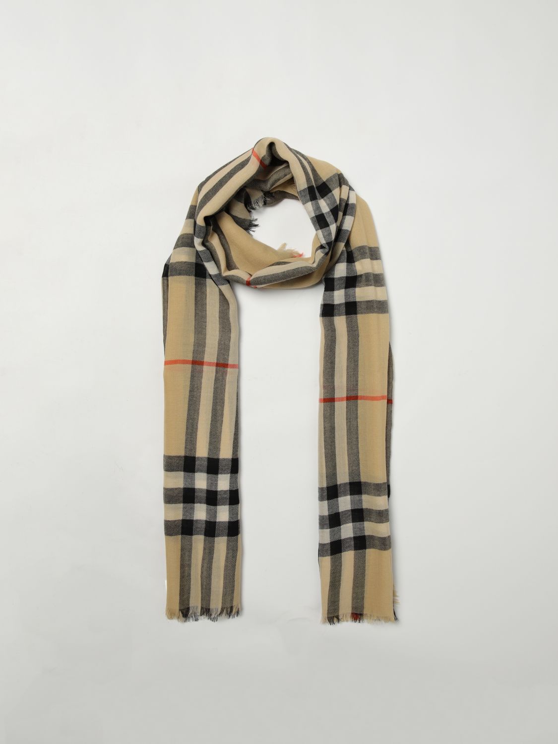 Burberry Scarf Men Beige