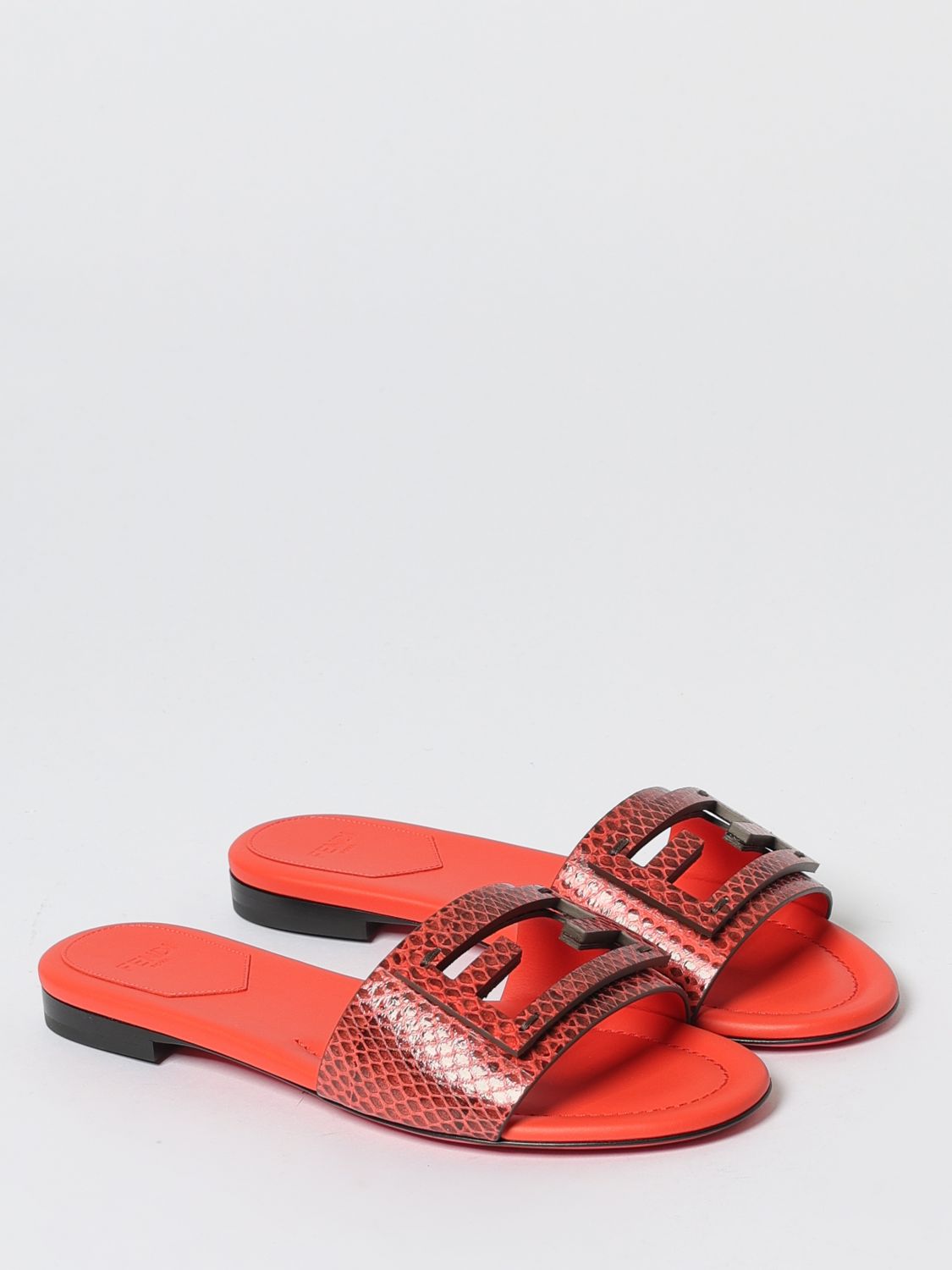 Fendi Shoes Woman Red