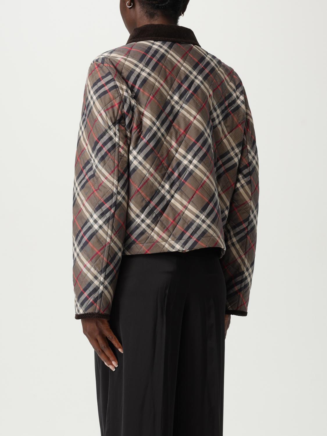 Burberry Jacket Woman Brown
