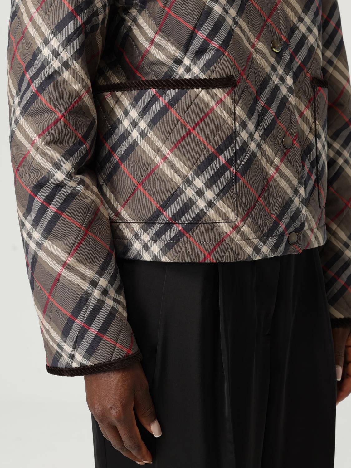 Burberry Jacket Woman Brown