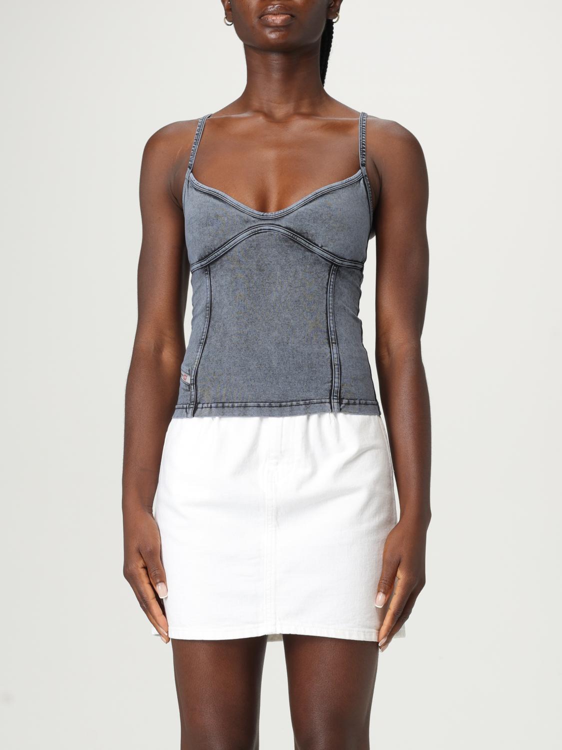 Diesel T Shirt Woman Denim