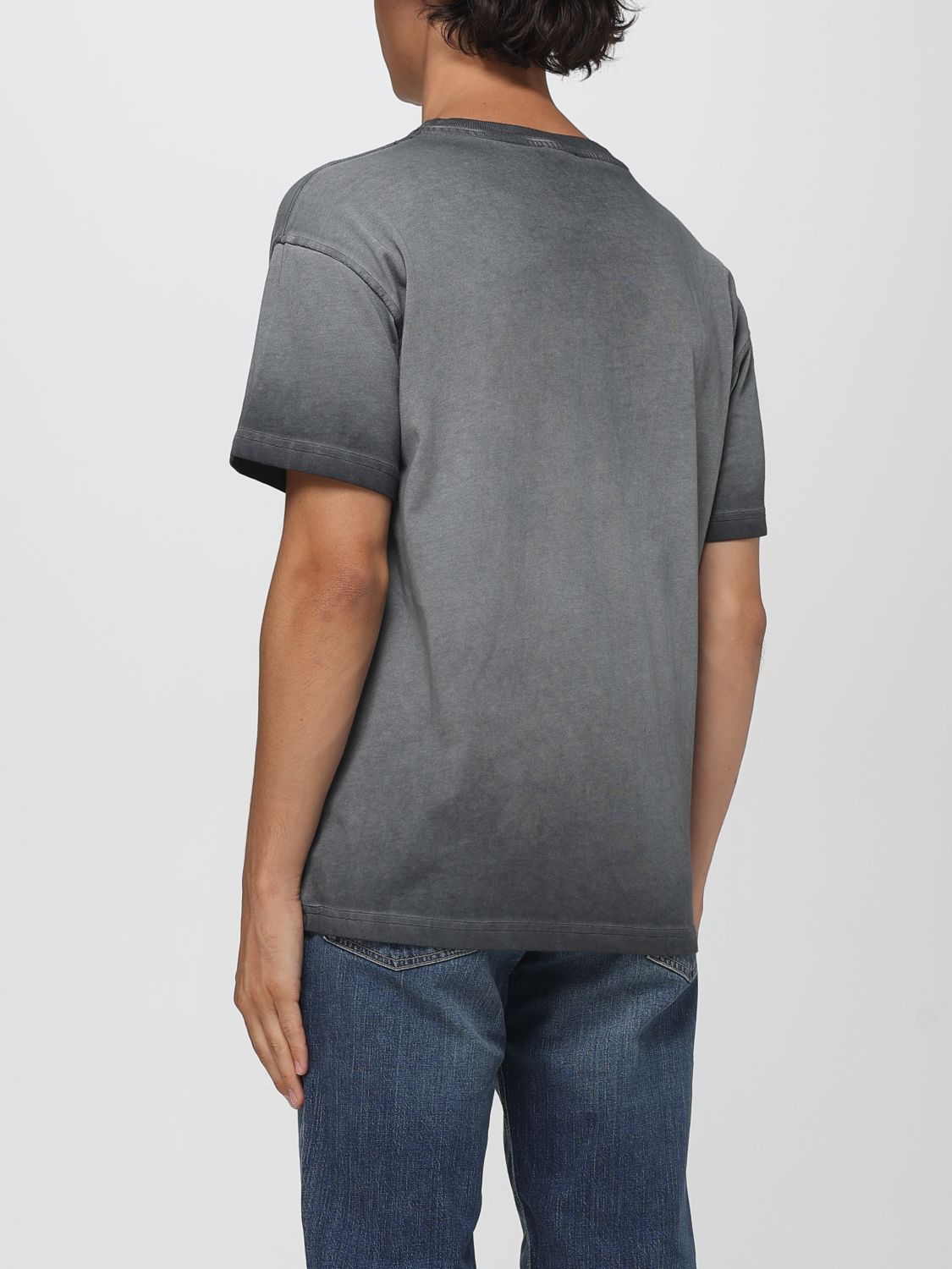 Diesel T Shirt Men Grey