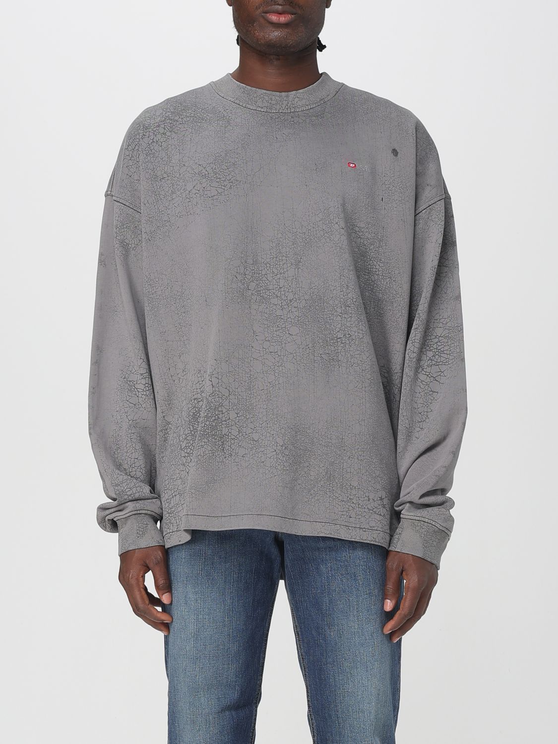 Diesel Sweatshirt Men Grey