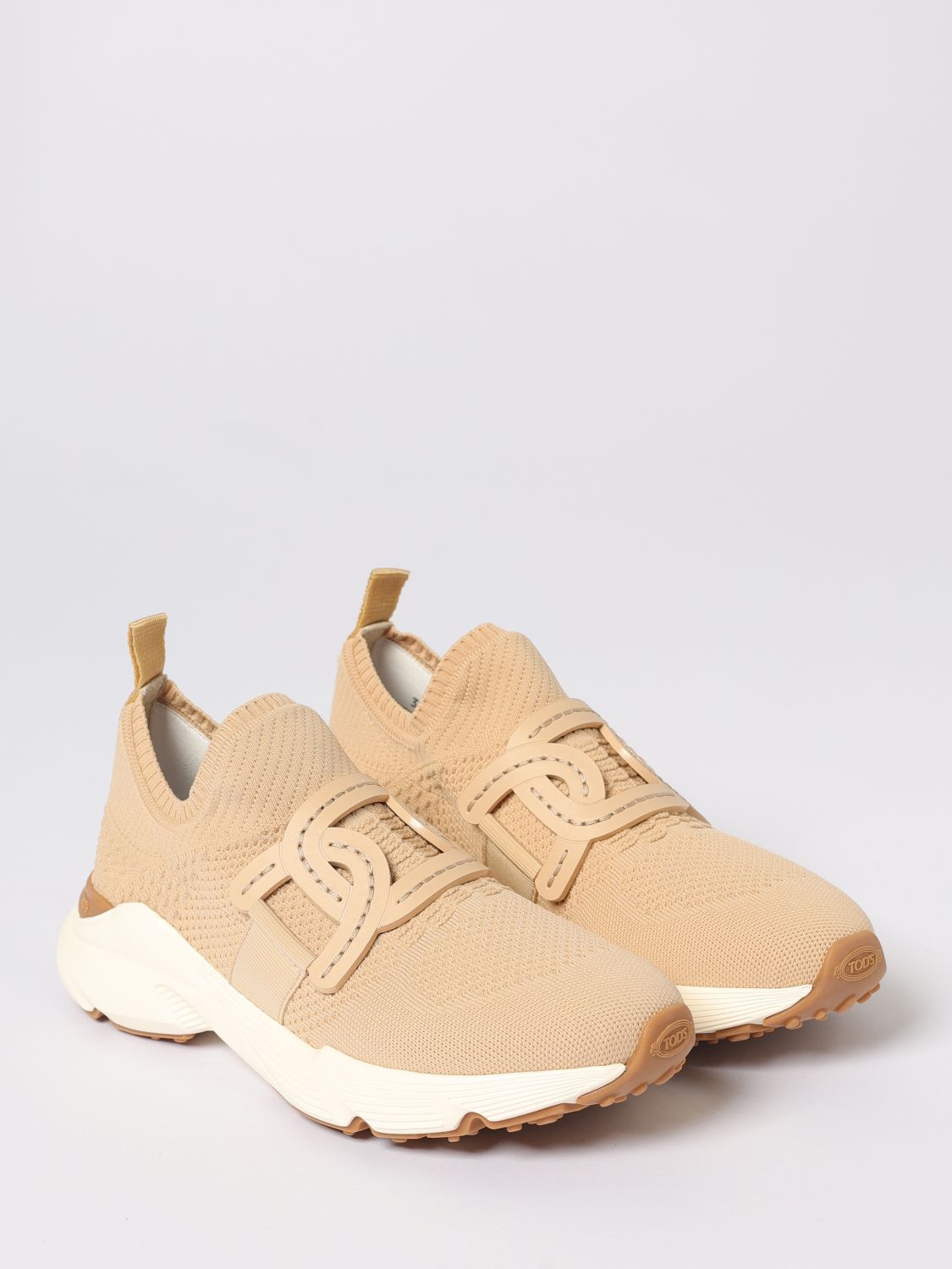 Tod's Sneakers Woman Beige