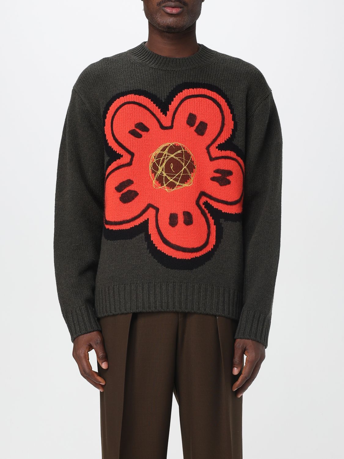 Kenzo Sweater Men Kaki