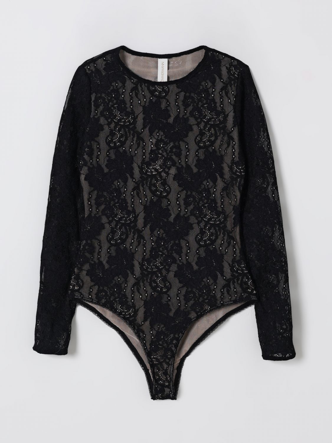 Zimmermann Bodysuit Woman Black