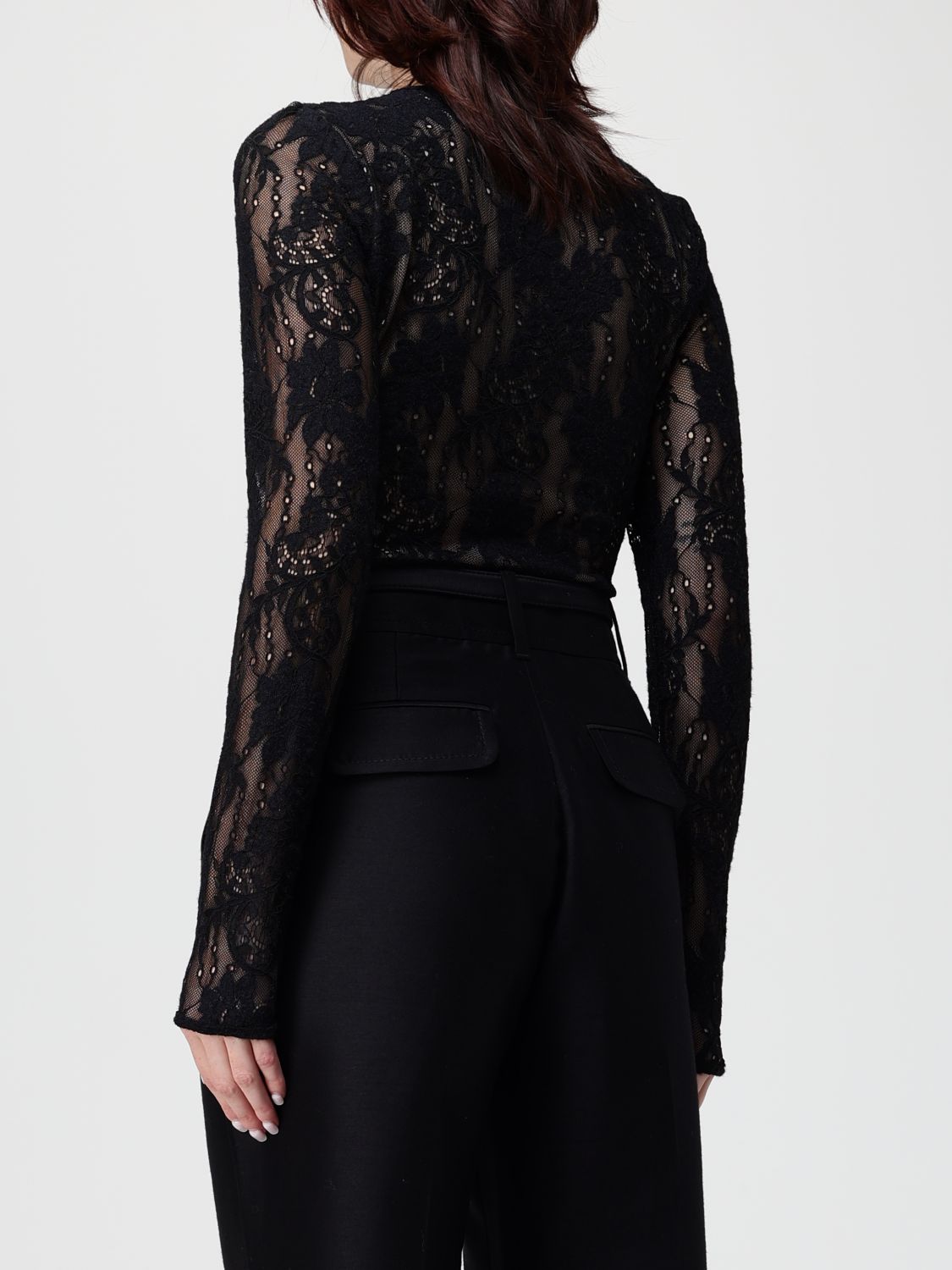 Zimmermann Bodysuit Woman Black