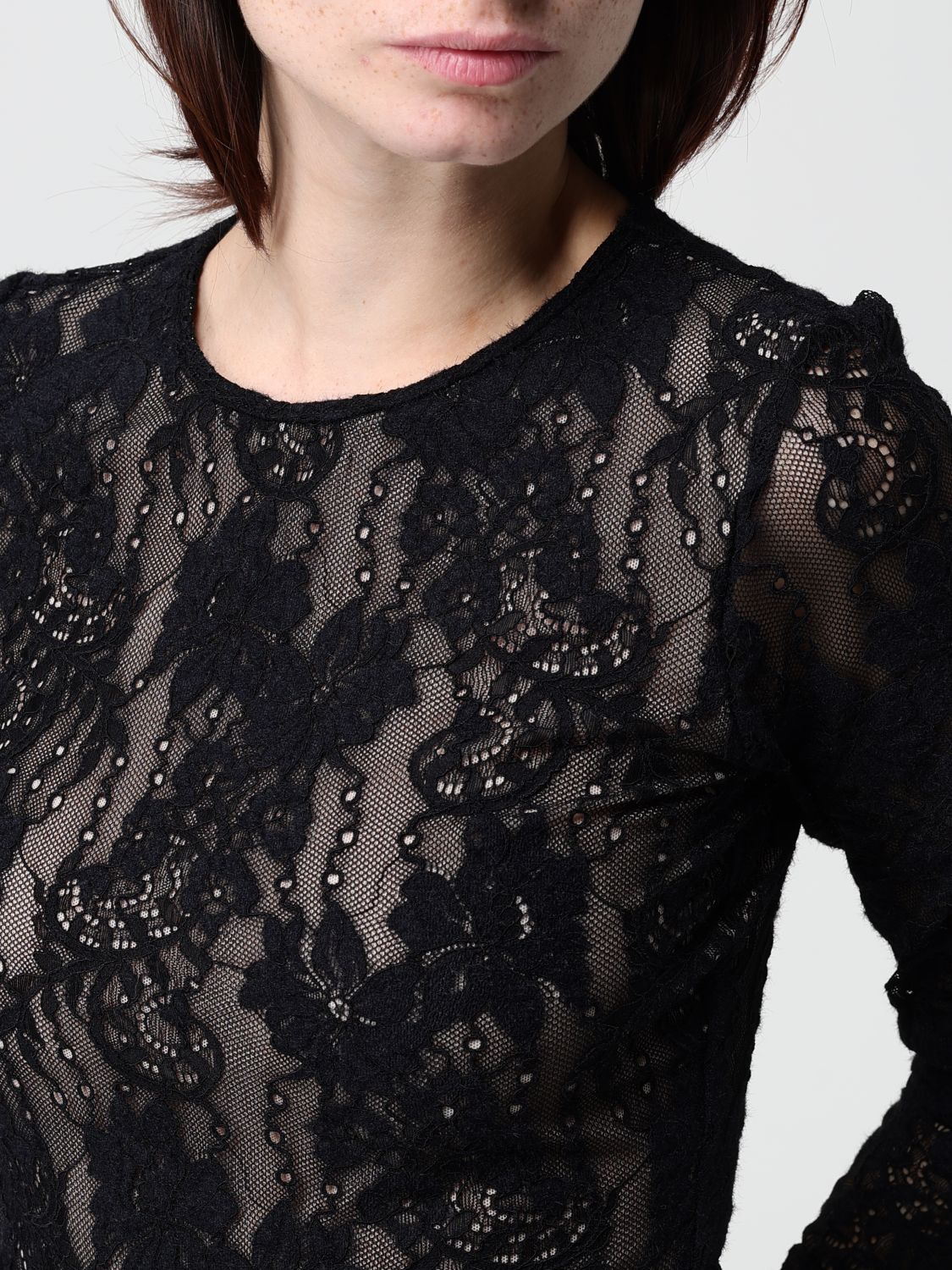 Zimmermann Bodysuit Woman Black