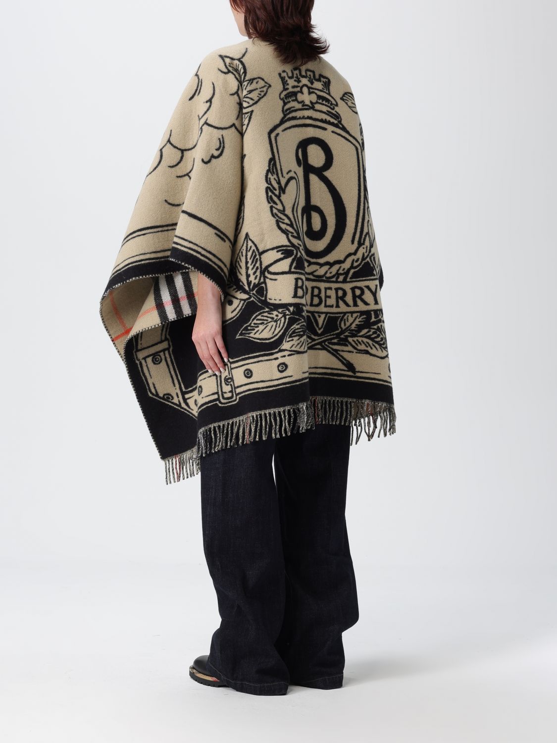 Burberry Coat Woman Beige