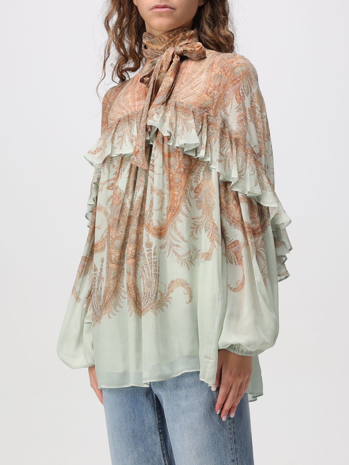 Zimmermann Top Woman Mint