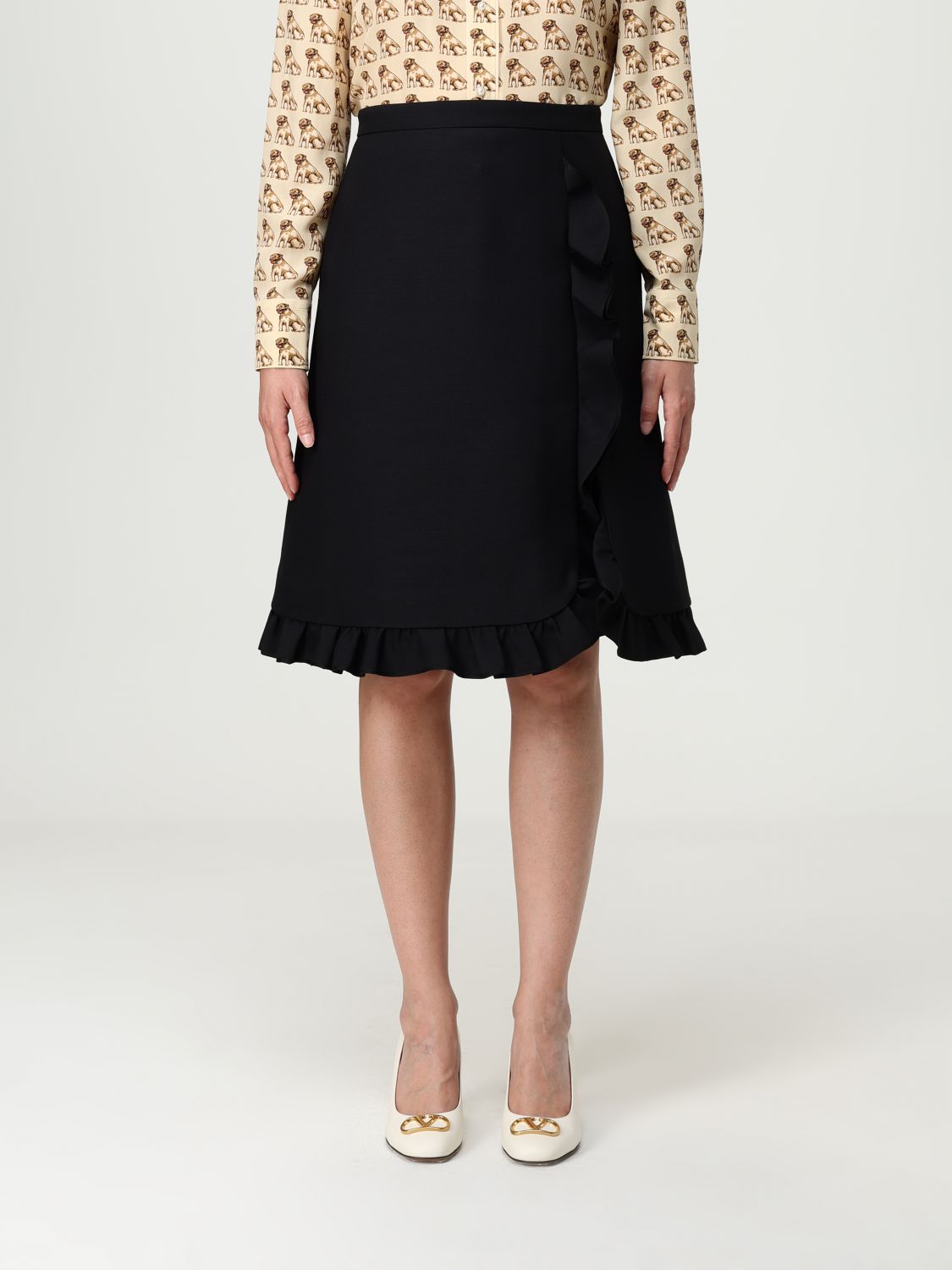 Valentino Skirt Woman Black