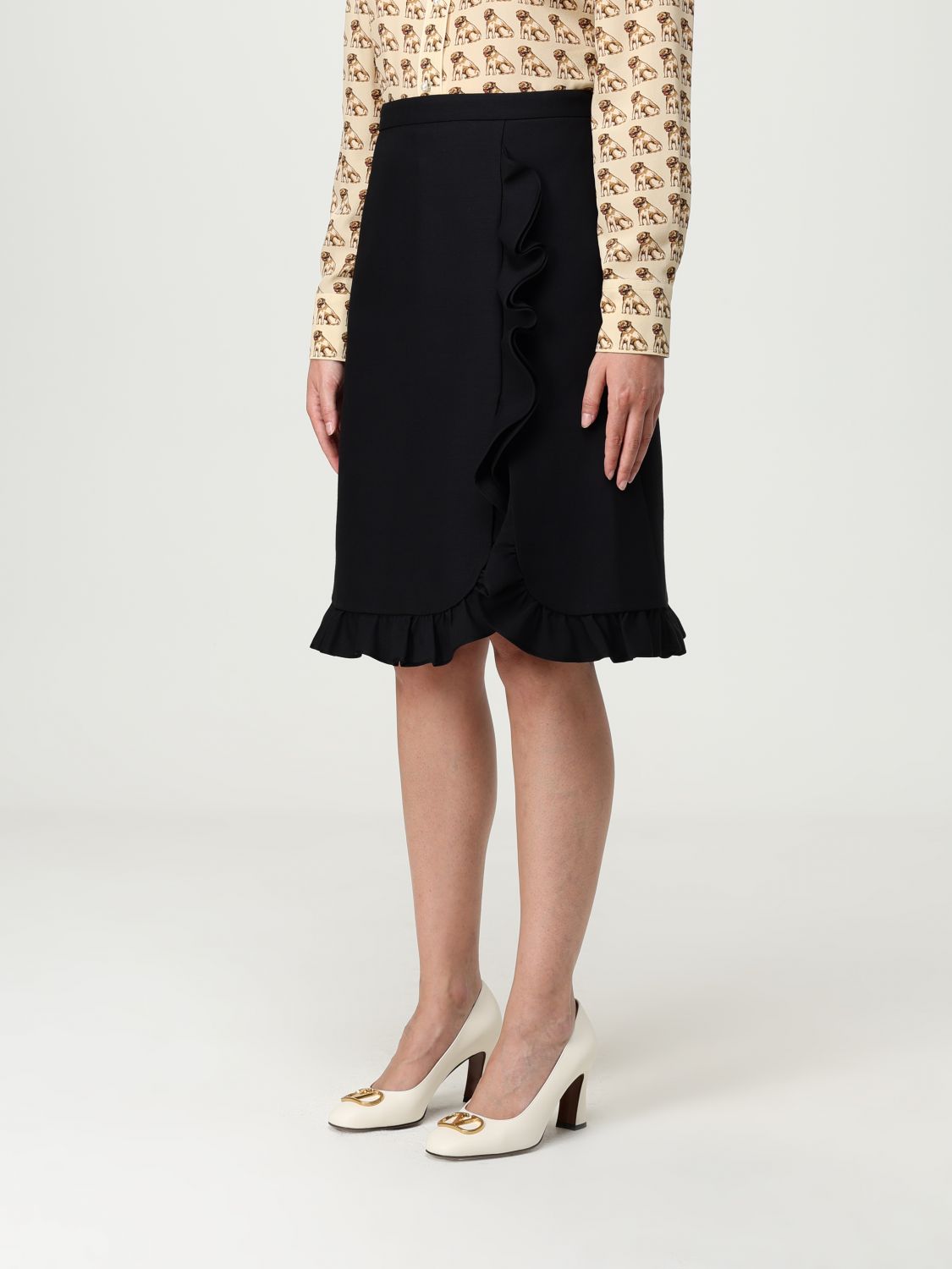 Valentino Skirt Woman Black