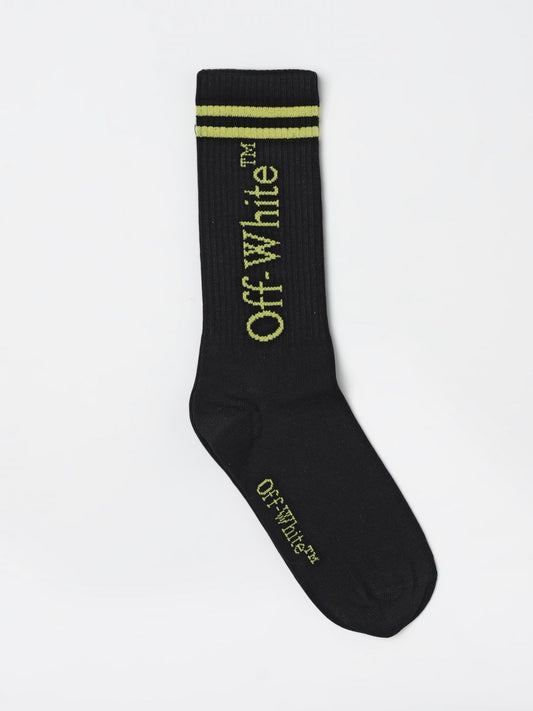 Off White Kids Socks Kids Black