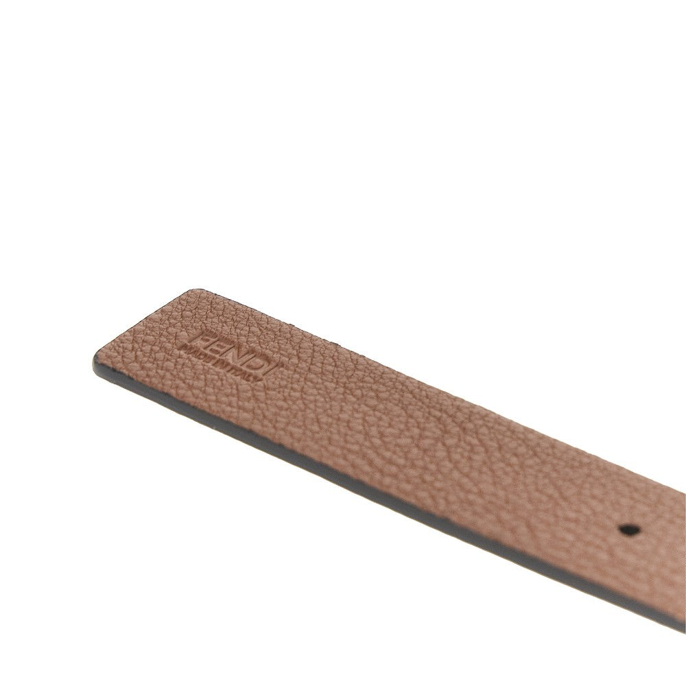 FENDI FF' leather reversible belt