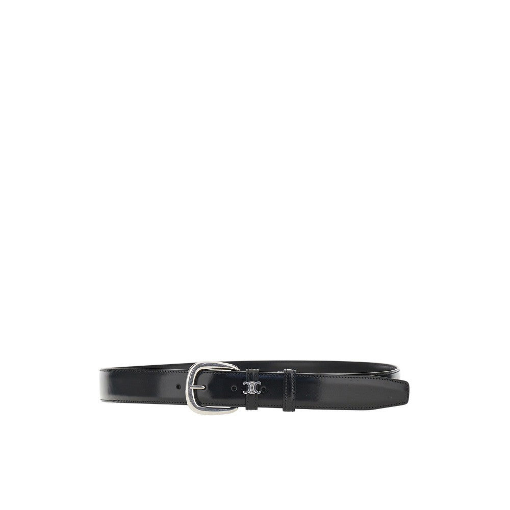 CELINE Taurillon leather 'Vivienne' belt