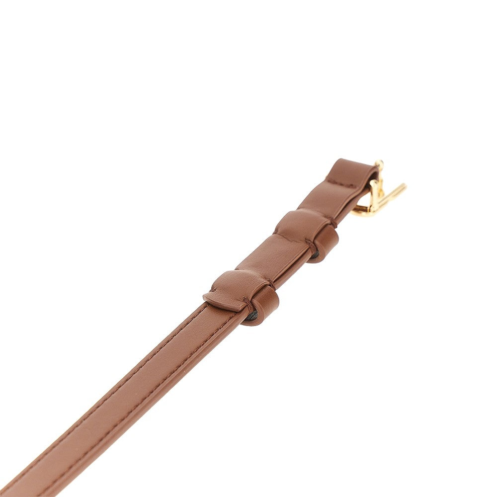 Ganni 'Kat' recycled leather belt