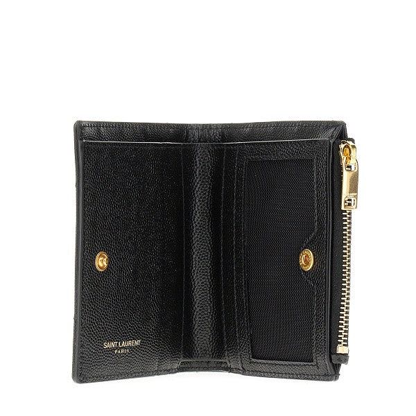 Saint Laurent 'Cassandre' grain leather wallet