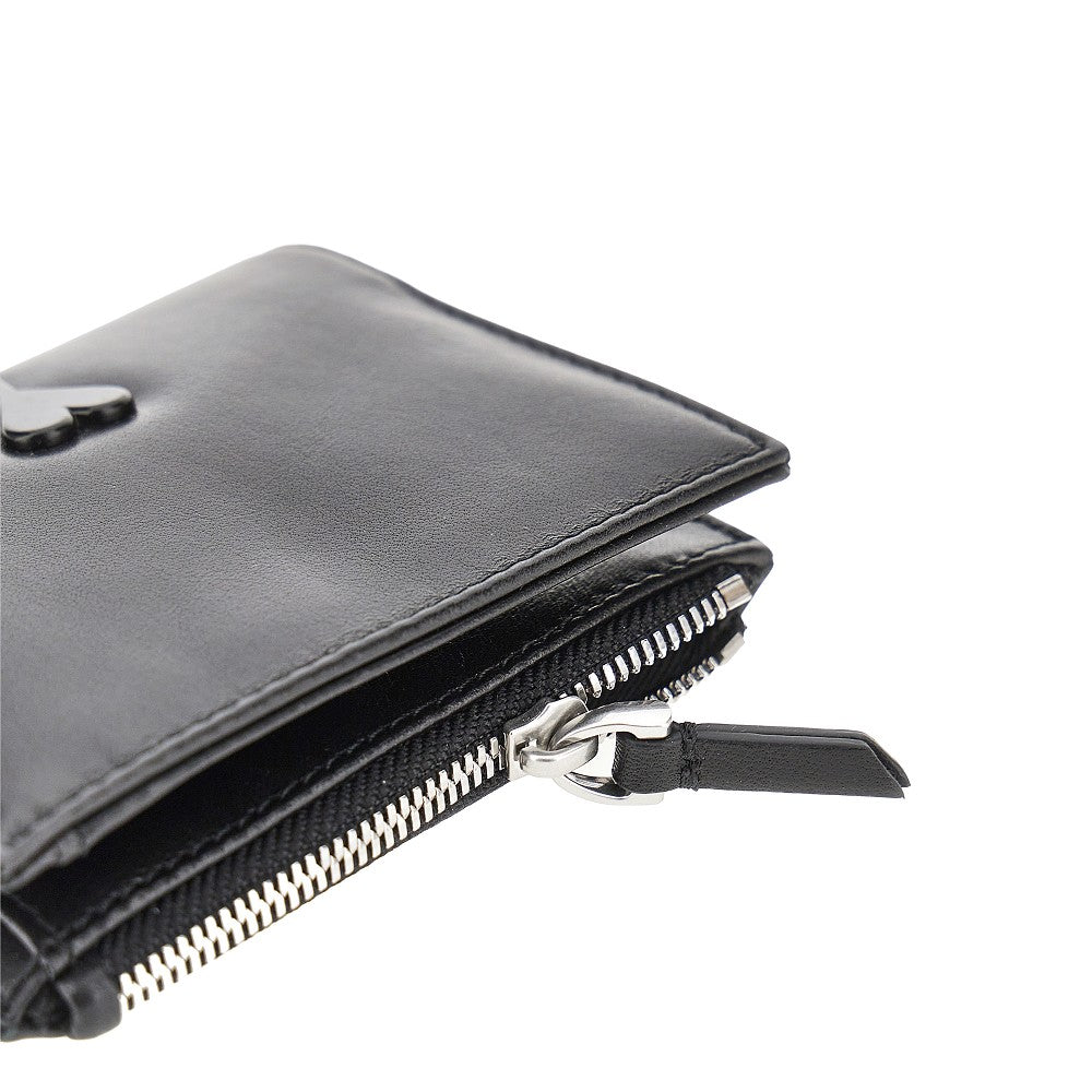 AMI Leather bi-fold Voulez-Vous wallet