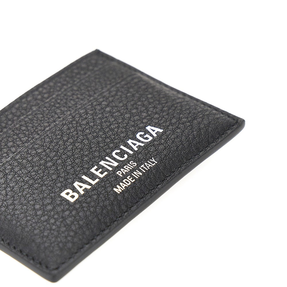 BALENCIAGA Grained leather cardholder
