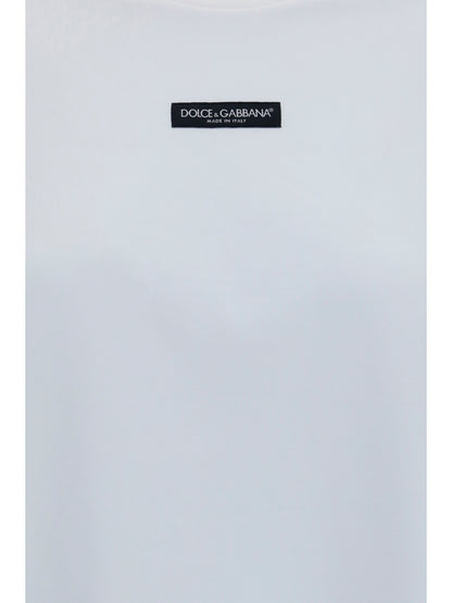 Dolce & Gabbana Cotton jersey T-shirt - White Ottico