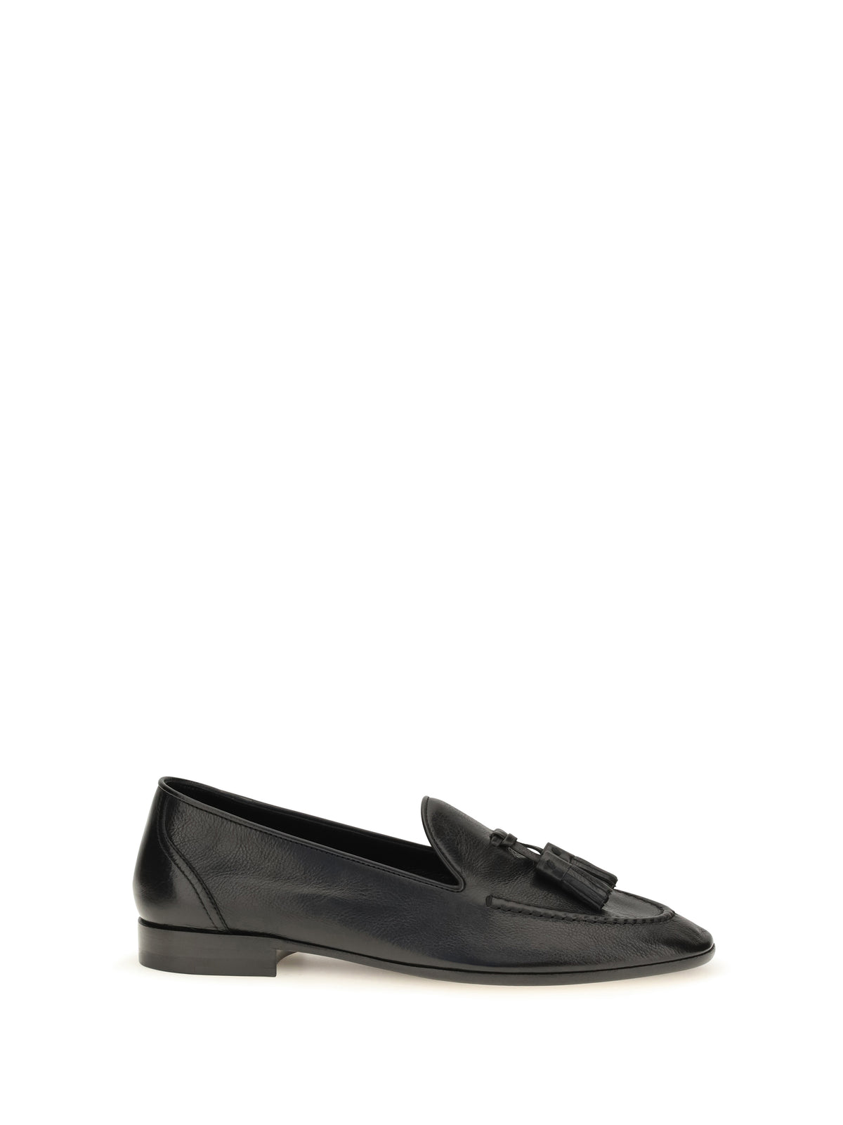 The Row Caden leather Loafers - Black